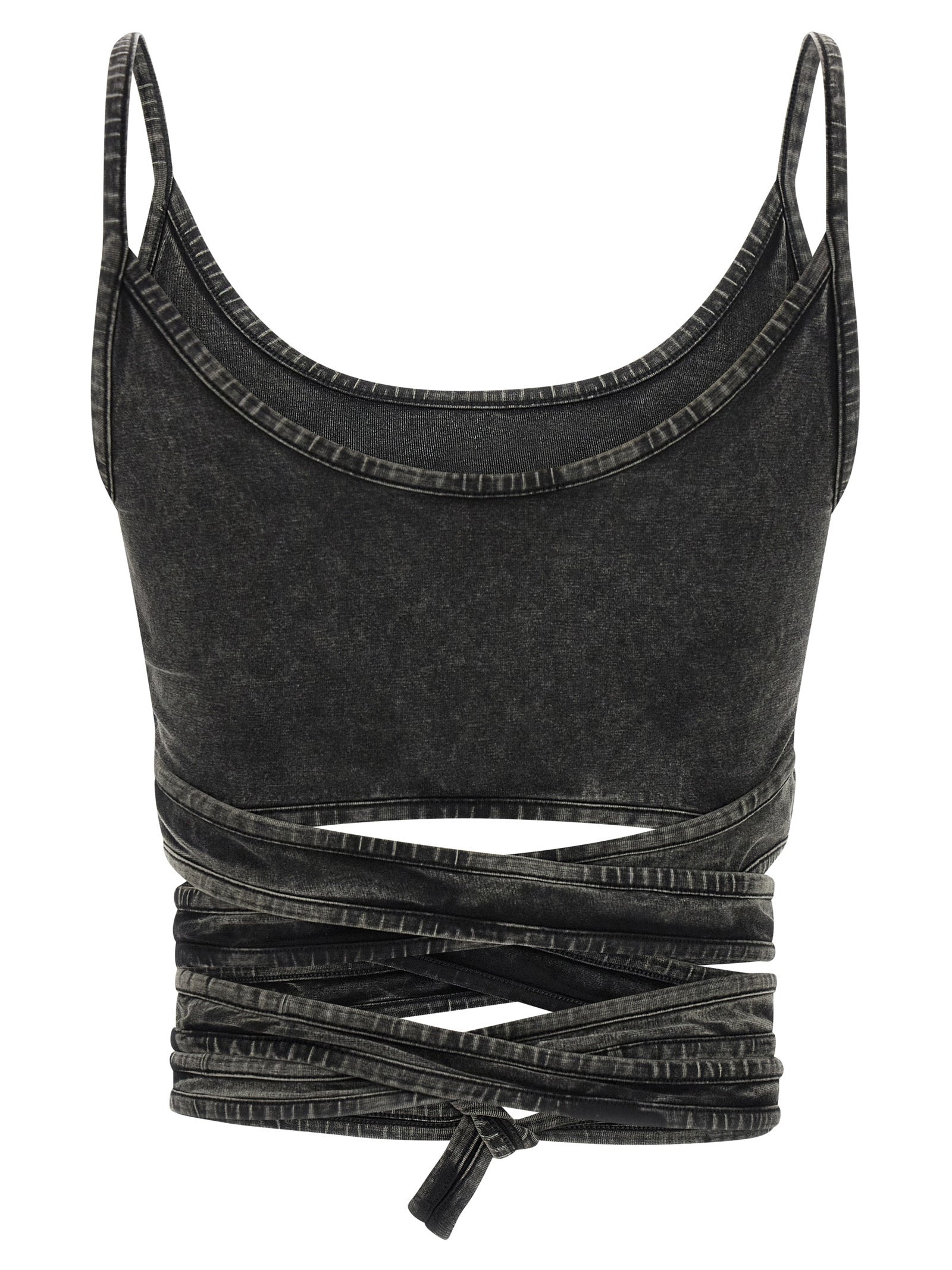 Leya Tail Tops Black - 2