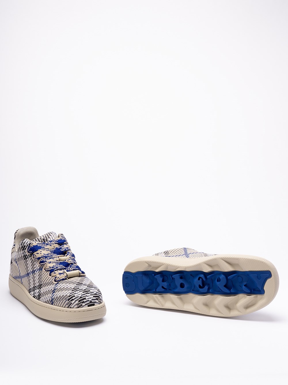 `Box` Knit Sneakers - 4