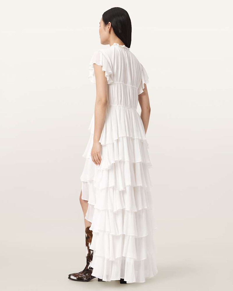 SHAELA RUFFLED MAXI DRESS 6
