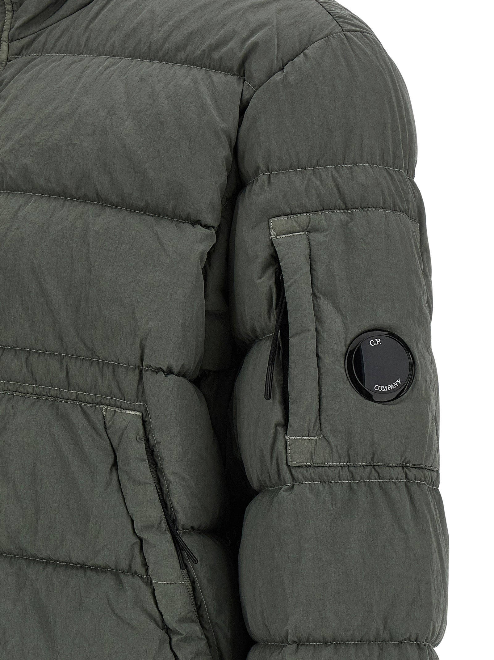 Removable Hood Down Jacket Puffer Jackets Gray - 4