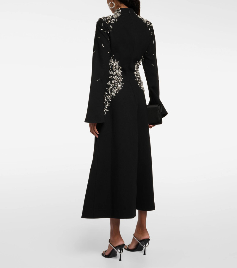 Odetta crystal-embellished midi dress 3