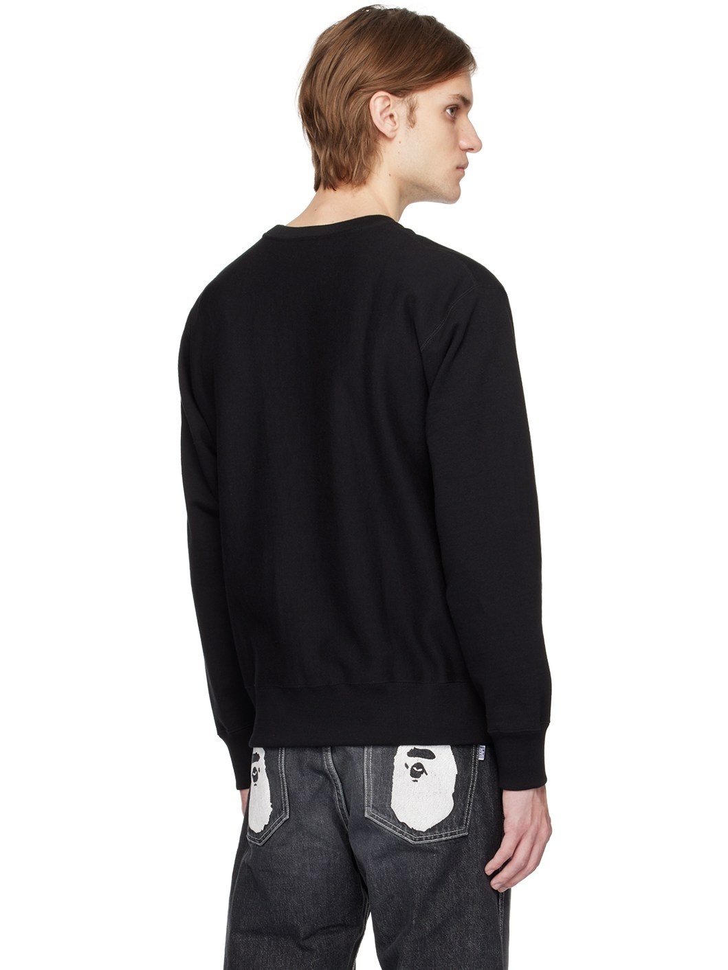 Black College Sweatshirt - 3