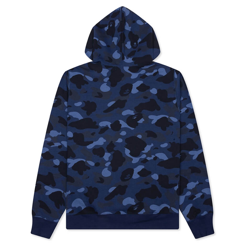 COLOR CAMO PULLOVER HOODIE - NAVY - 2