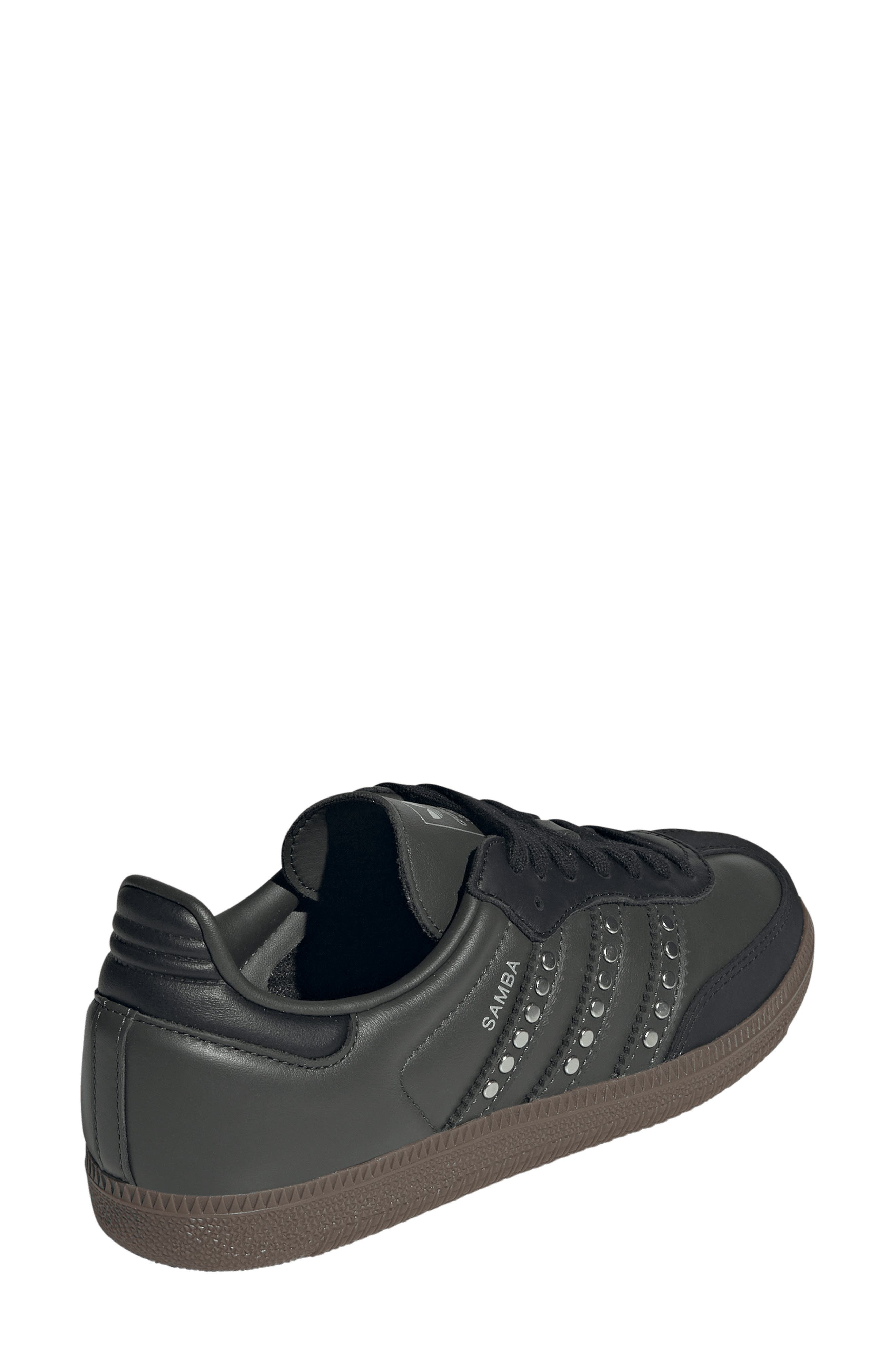 adidas Gender Inclusive Samba OG Sneaker in Black/Earth/Gum at Nordstrom - 2