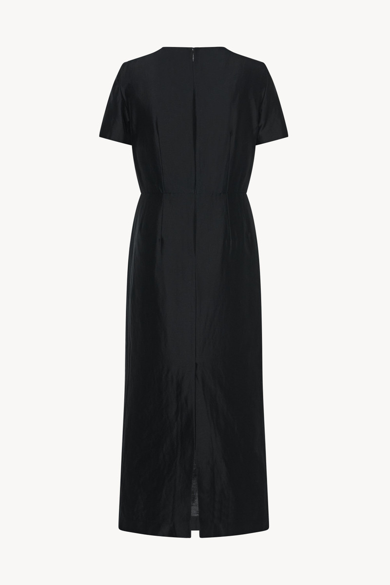 The Row Edmonia Dress in Cotton and Silk outlook