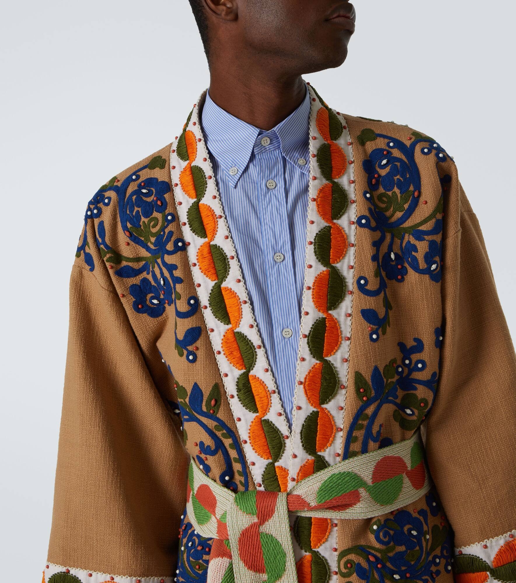 Embellished cotton cardigan - 5