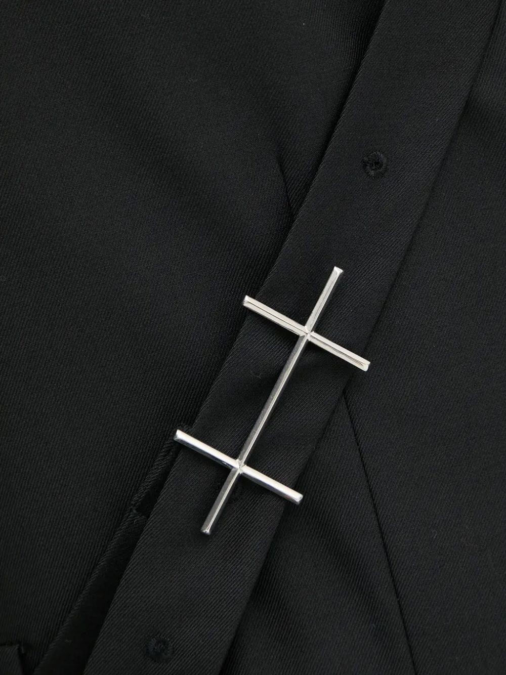 cross-detail blazer - 5