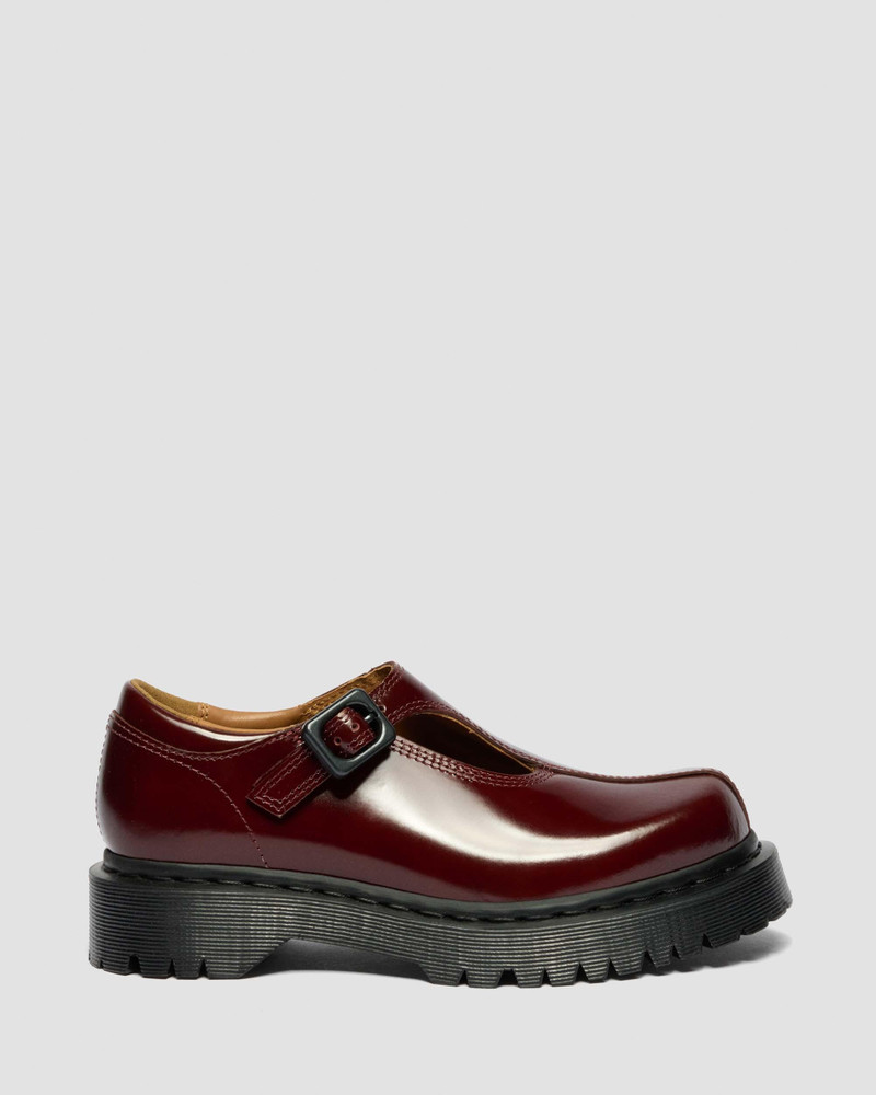 REJENA MARY JANE Laquered Leather Shoes 1