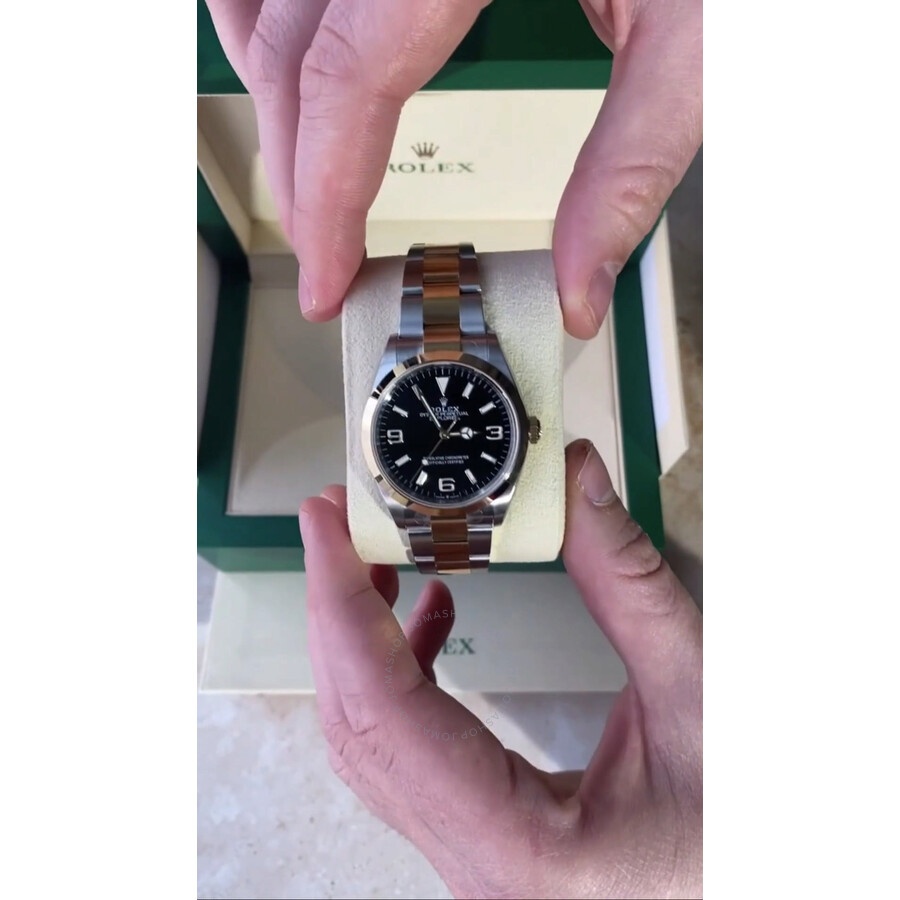 Rolex Explorer Automatic Chronometer Black Dial Men's Watch 124273BKASO - 8