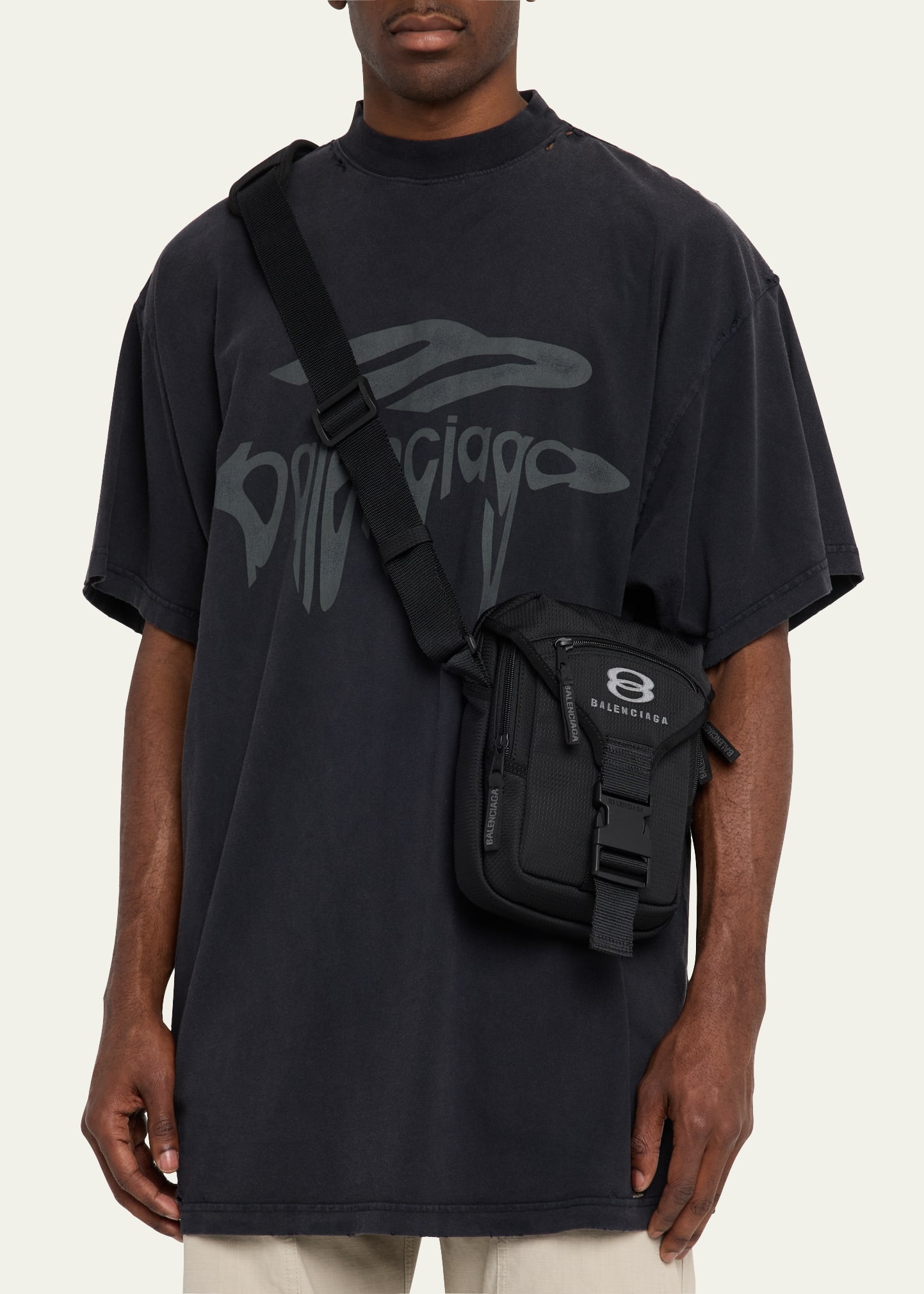 Men's Unity Nylon Crossbody Zip Pouch - 2