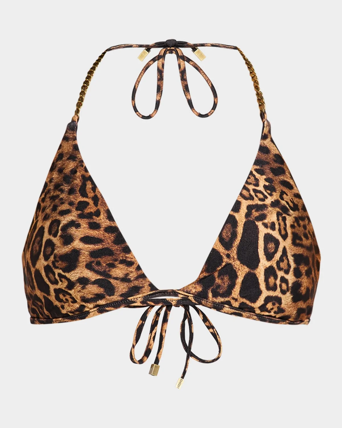 Annabelle Leopard Bikini Top - 1