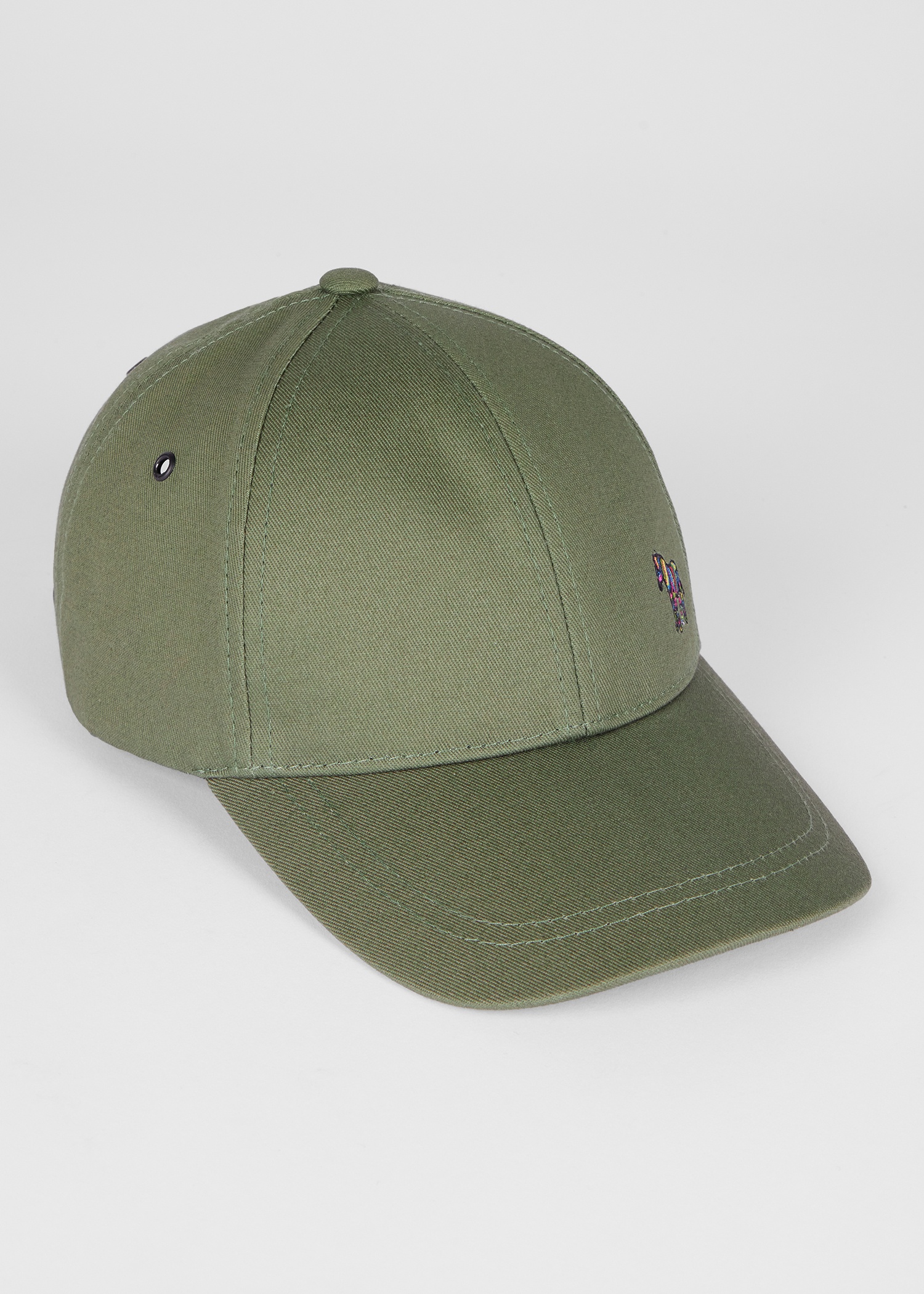 Dark Green Zebra Logo Baseball Cap - 2