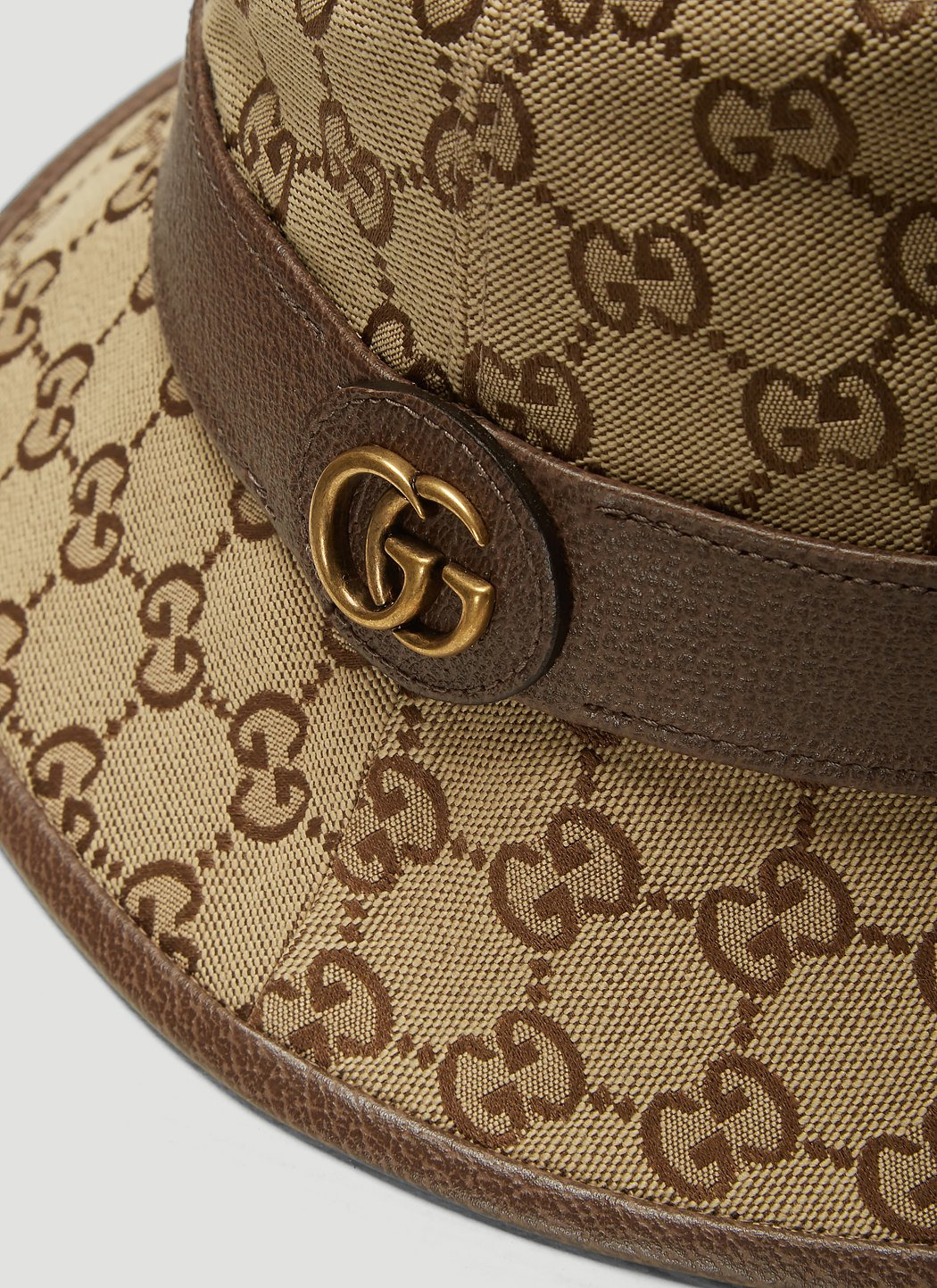 Gucci Men Gg Canvas Bucket Hat - 4