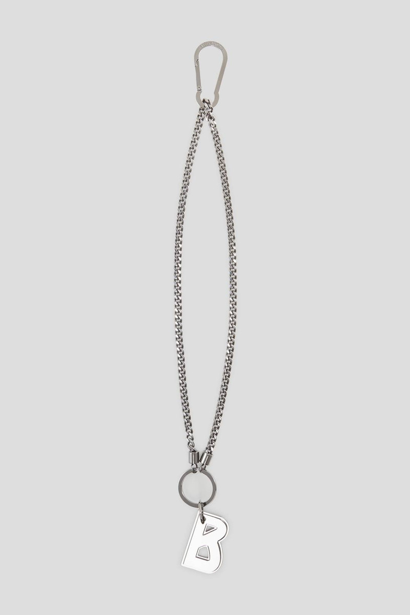 CHAIN KEY RING IN SILVER 1