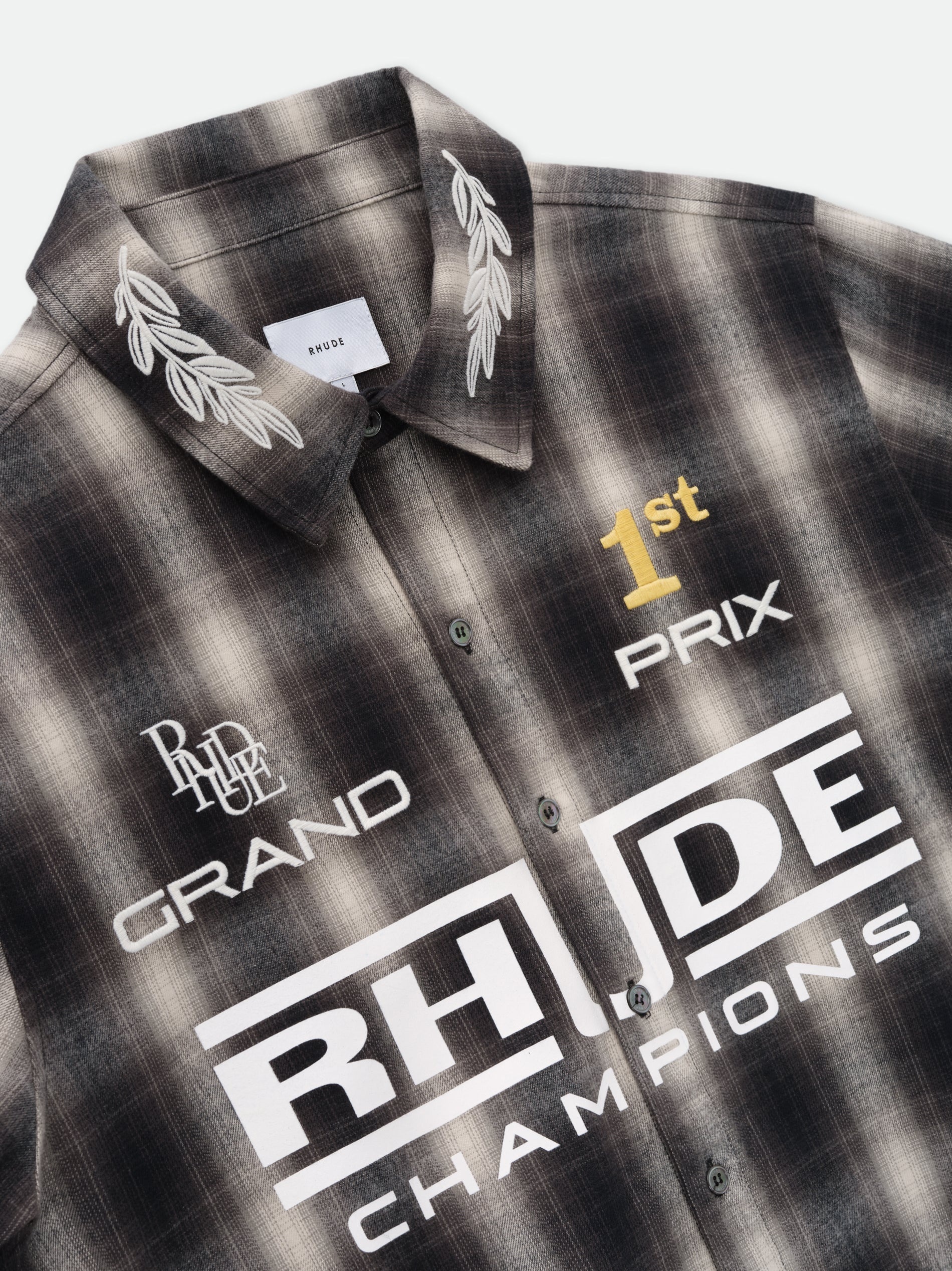 RHUDE RACING FLANNEL - 3