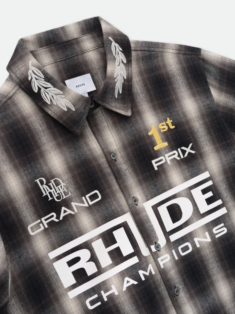 RHUDE RACING FLANNEL 3
