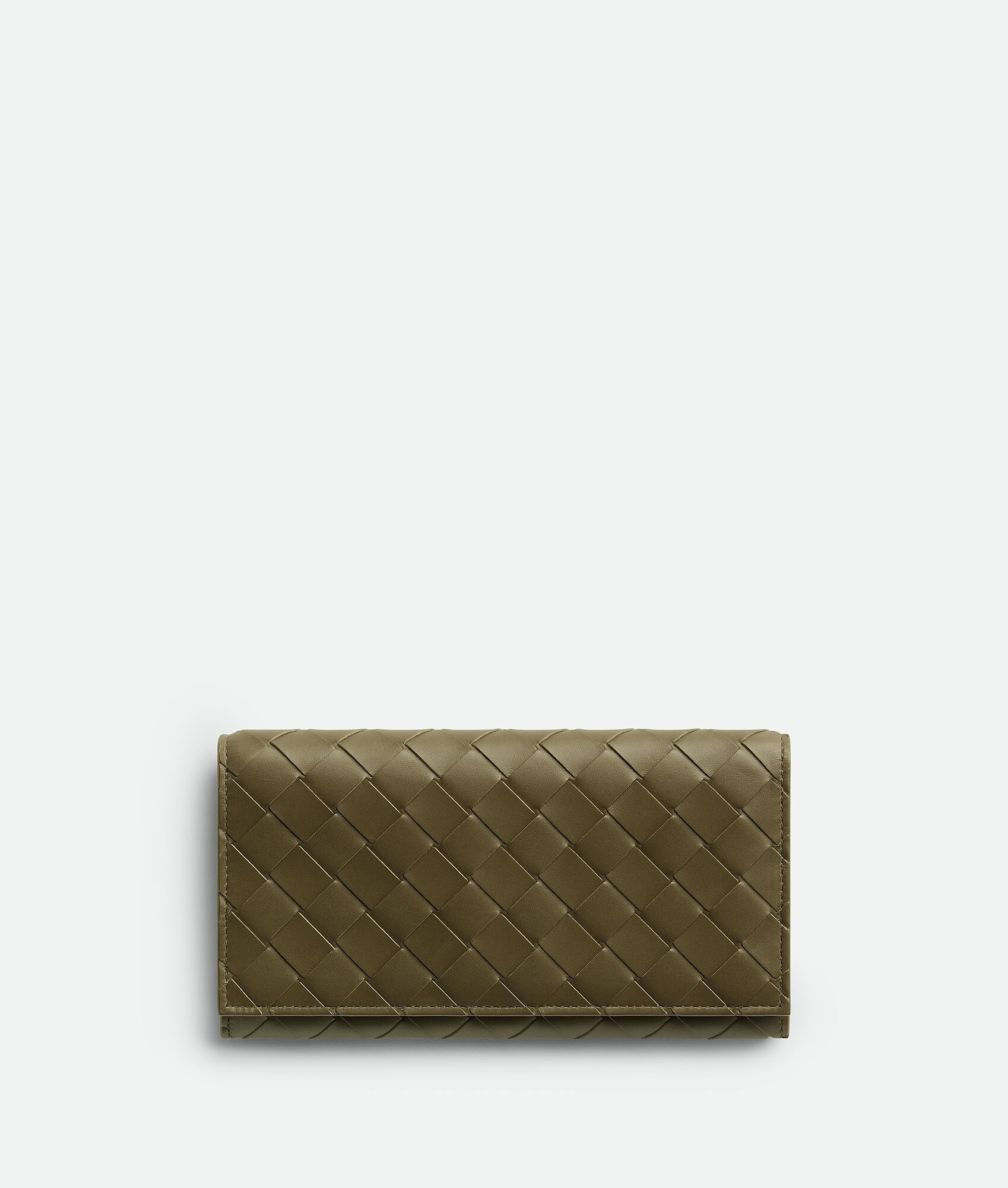 Intrecciato Long Wallet With Coin Purse - 1