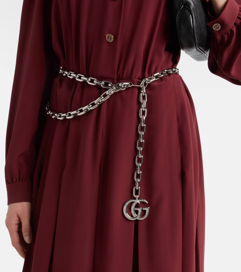 GUCCI Double G chain belt outlook