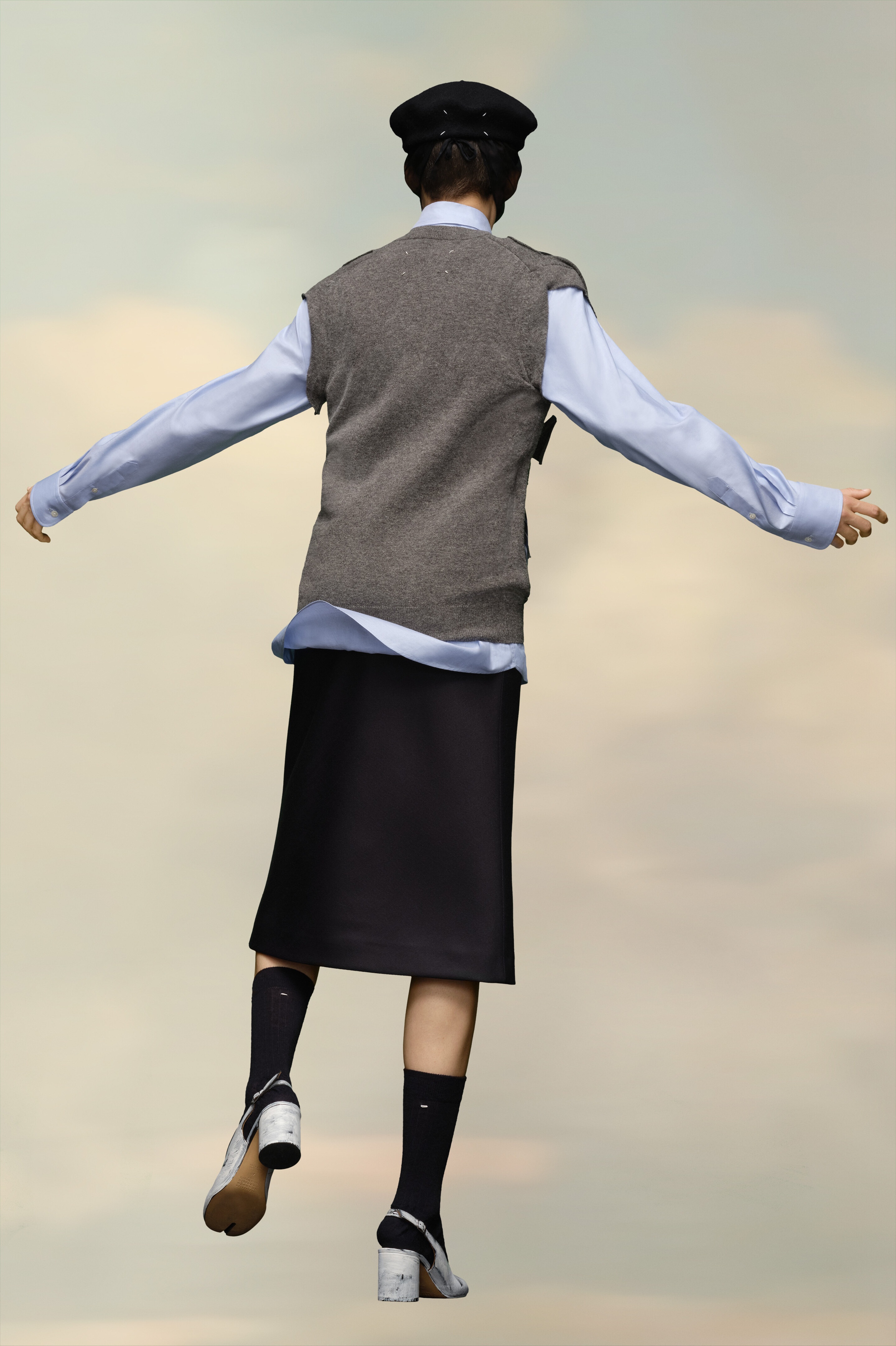 Spliced Oxford Shirt - 3