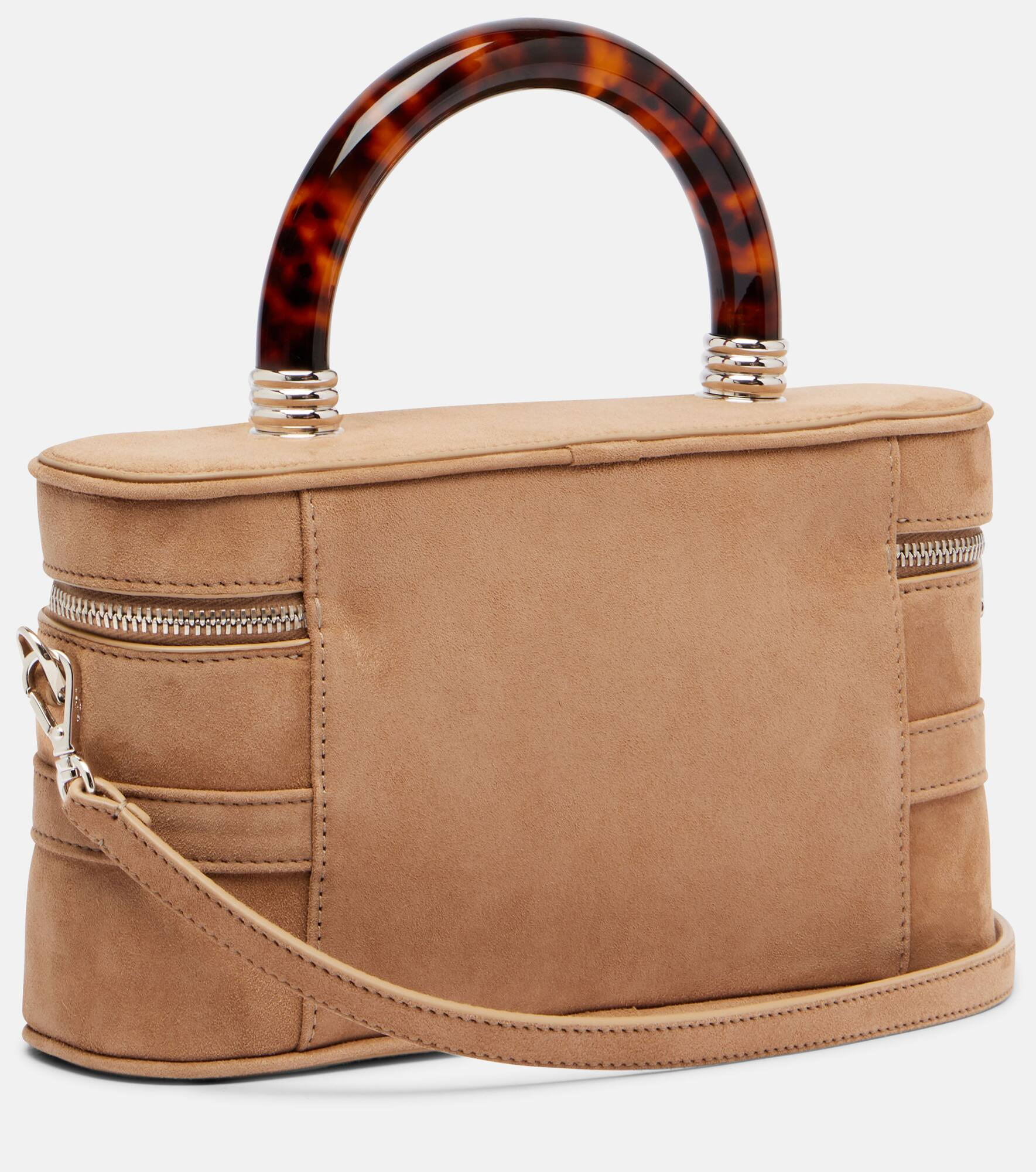 Vanity Mini suede tote bag - 4