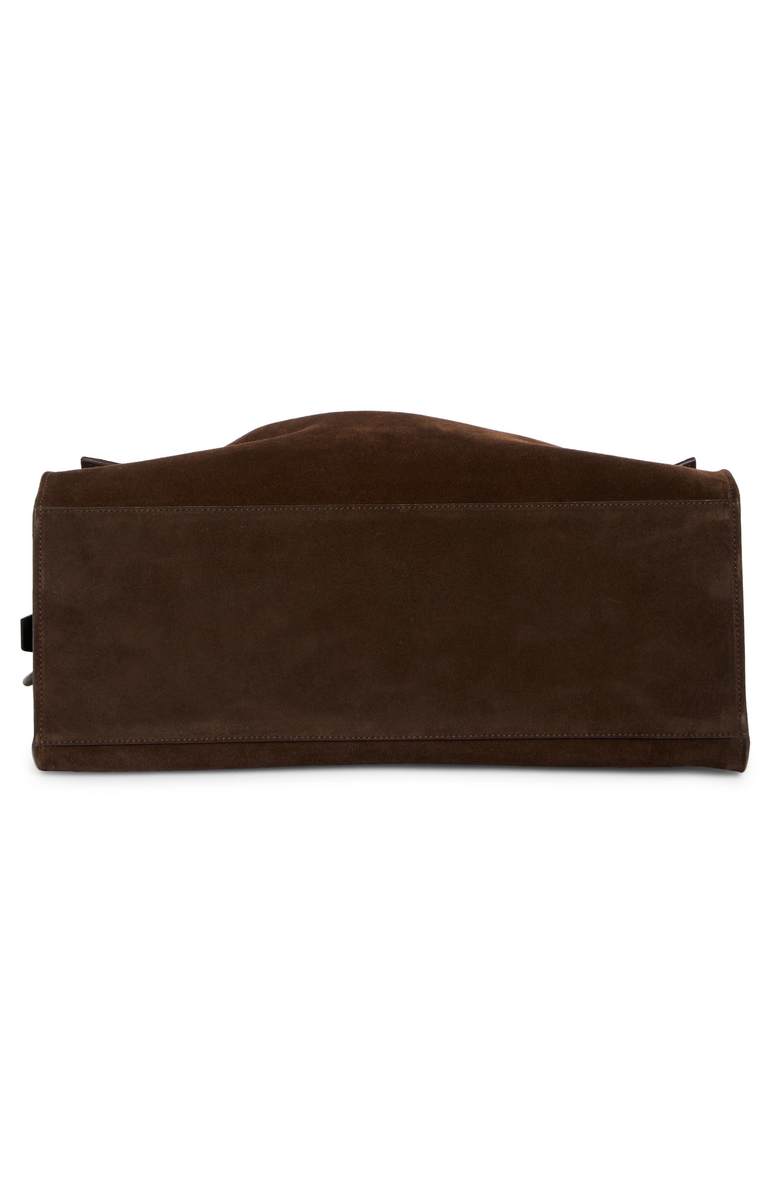 Christian Louboutin Large Baggy Suede Shoulder Bag in Cosme at Nordstrom - 7