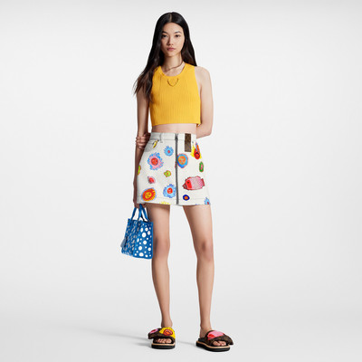 Louis Vuitton LV x YK Faces A-Line Mini Skirt outlook