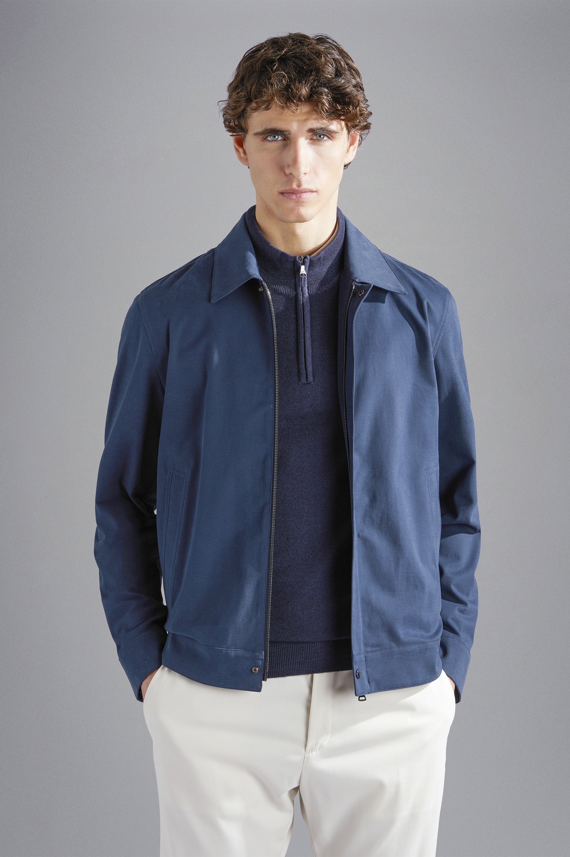 COTTON STRETCH SHACKET - 6