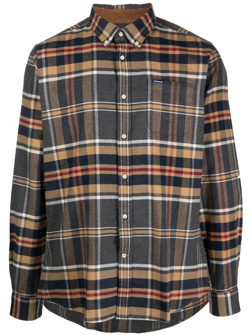 Ronan checked button-down shirt - 1