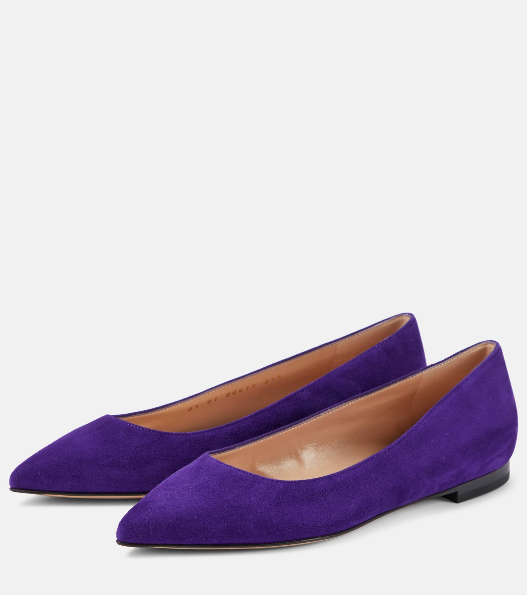 Gianvito suede ballet flats - 5