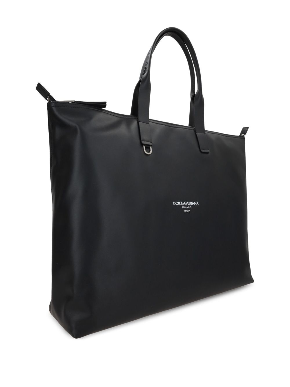 large leather tote bag - 3