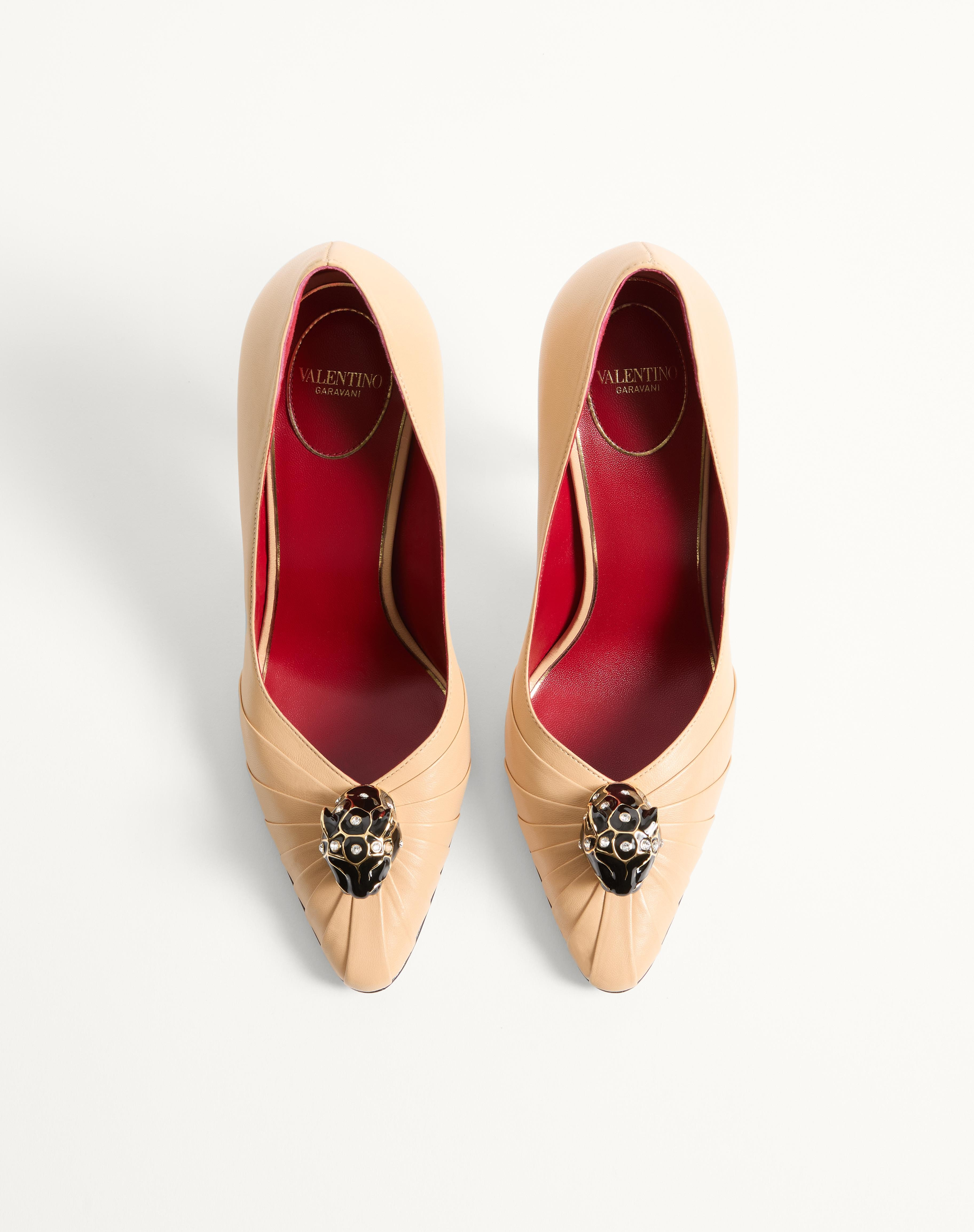 PANTHEA GOATSKIN PUMPS 105MM - 3