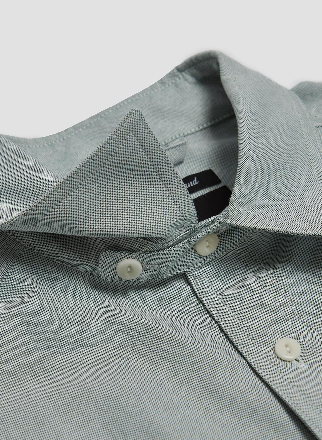 Utility Oxford Work Shirt in Green - 6