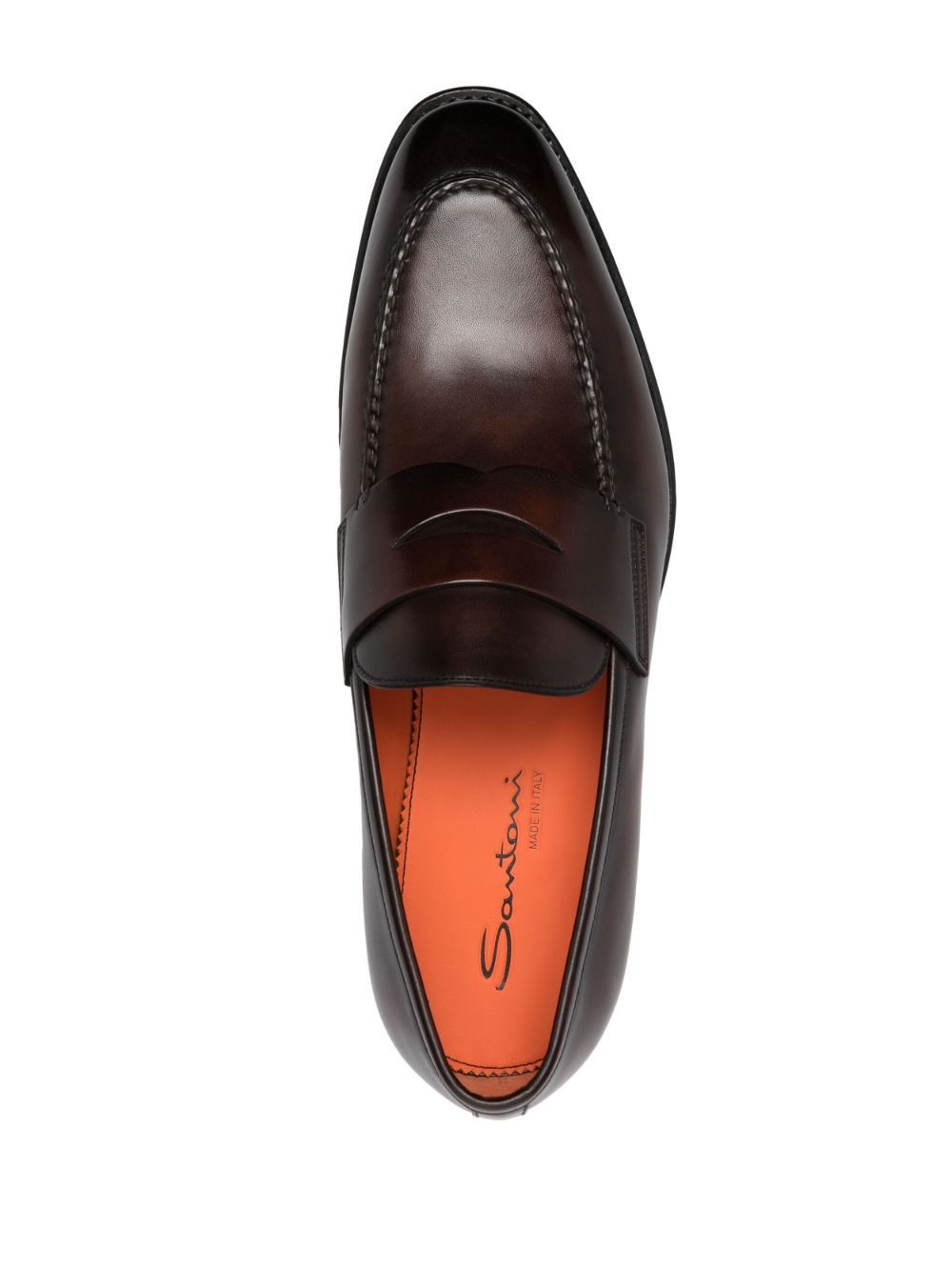polished penny loafers - 4