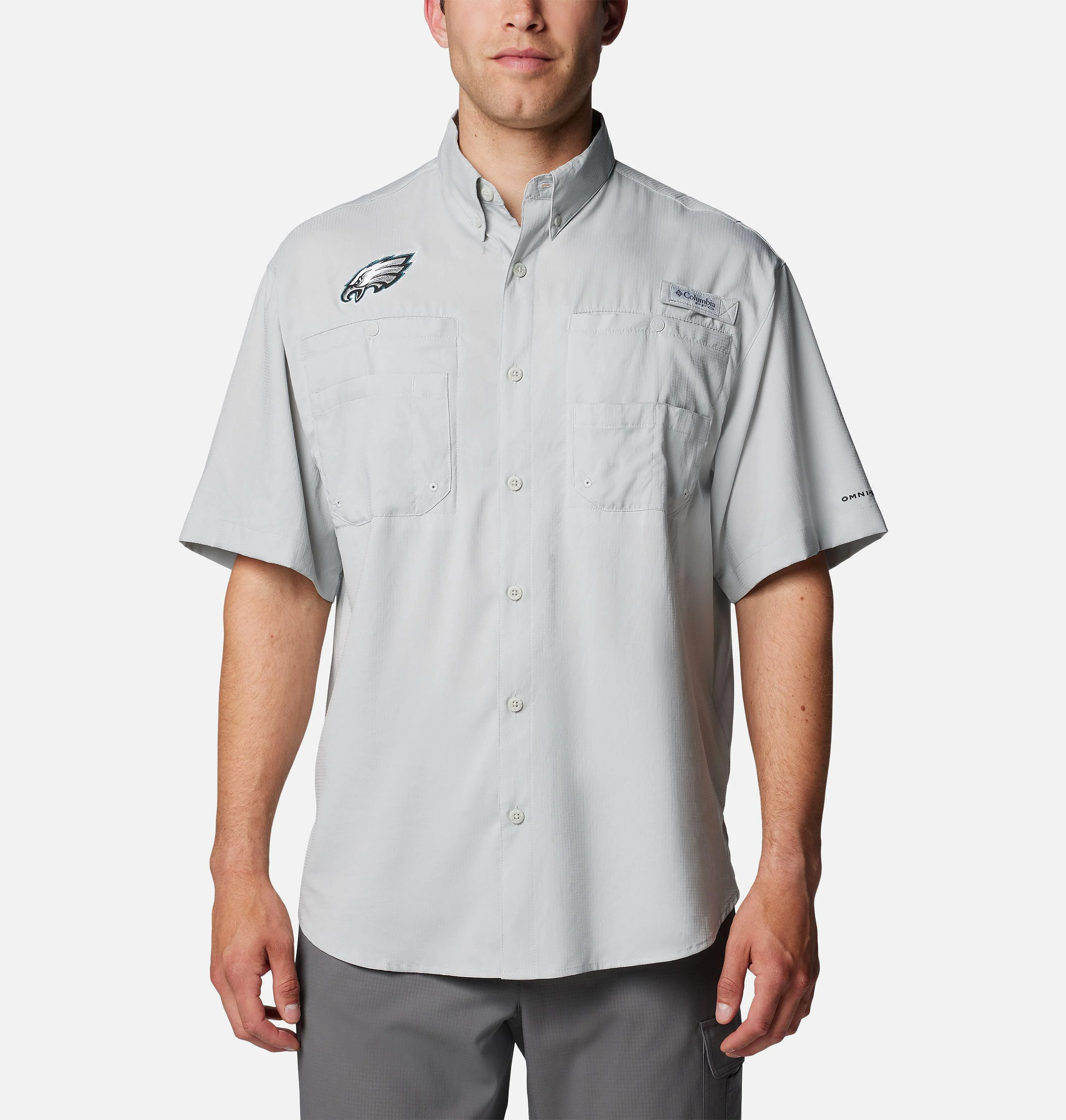 Men's PFG Tamiami Short Sleeve Shirt - Philadelphia Eagles - 1