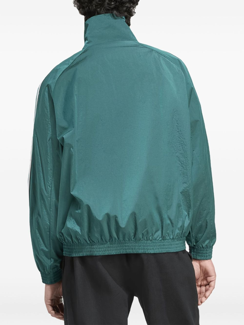 logo-patch jacket - 3