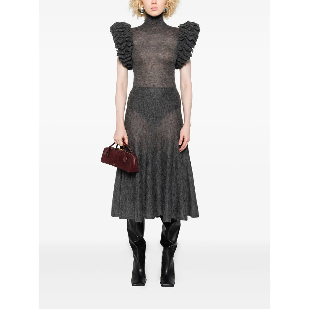 Alaïa Grey Tops - Blouses Women - 3