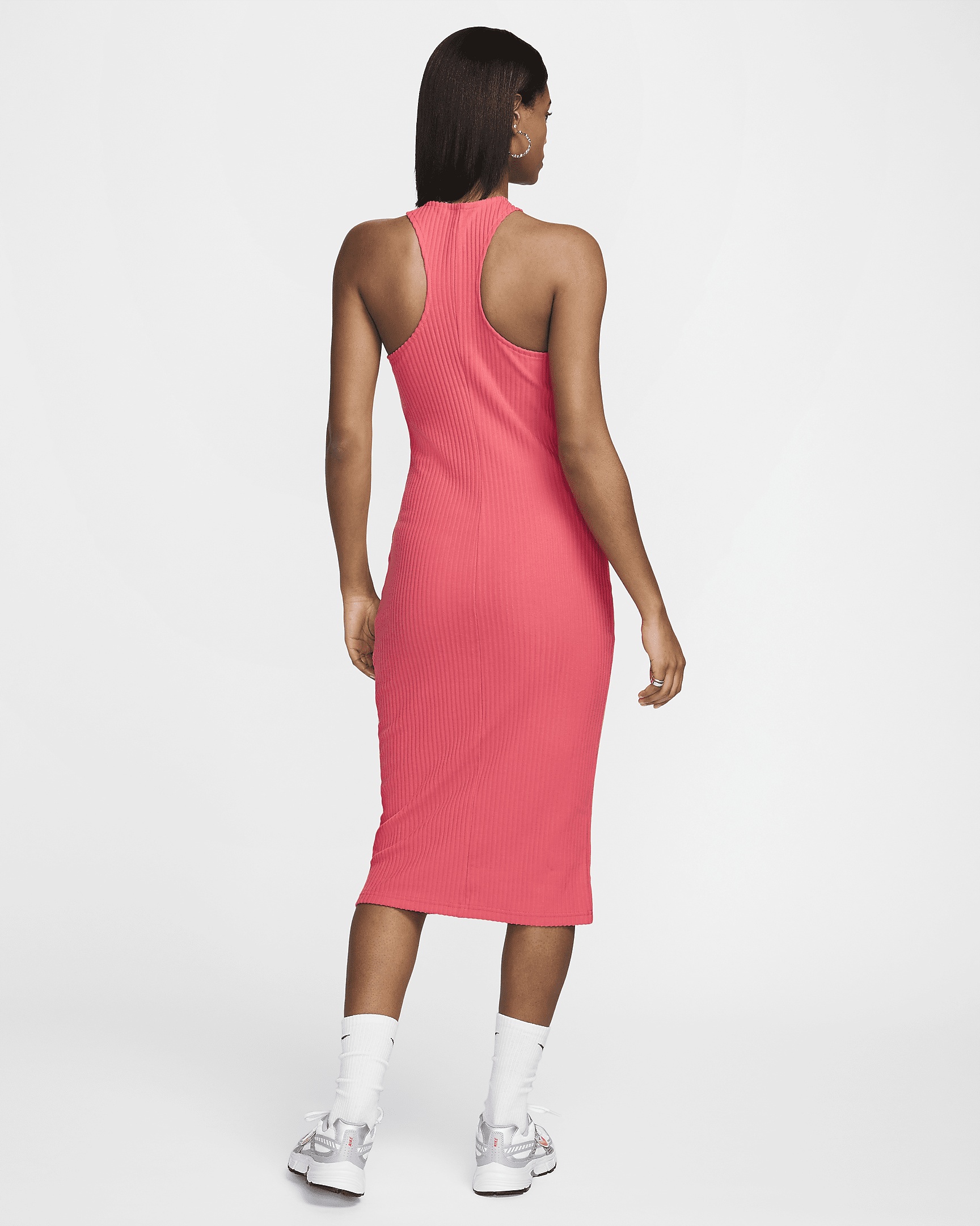 Nike Sportswear Chill Rib Women's Slim Sleeveless Midi Dress - 2
