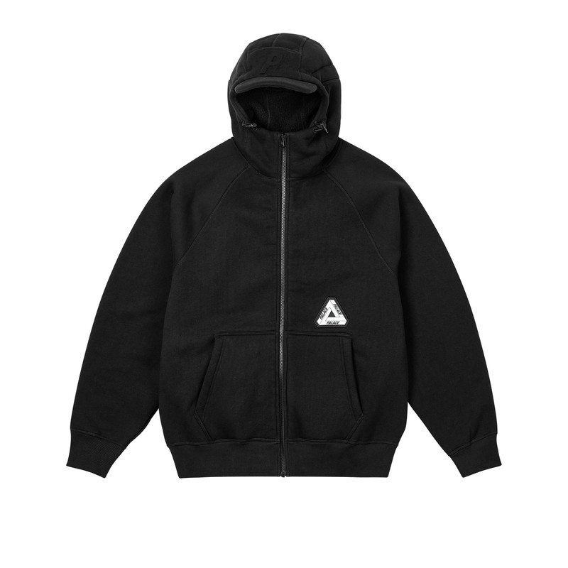 THERMAL BONDED CAP HOOD BLACK - 1