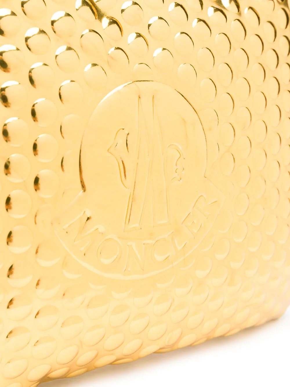 logo embossed clutch - 4