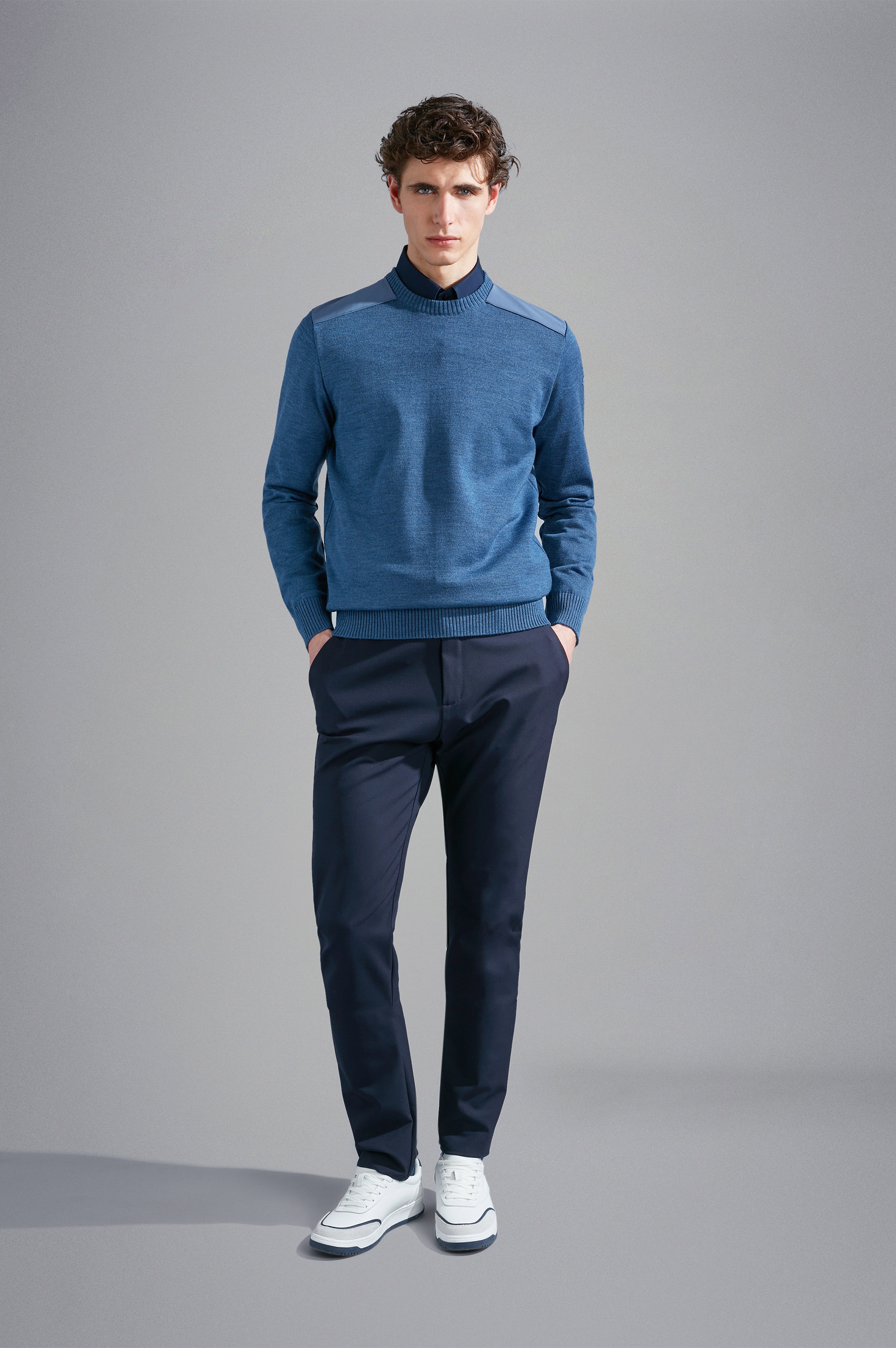 WOOL SWEATER WITH TYPHOON® INSERTS - 2
