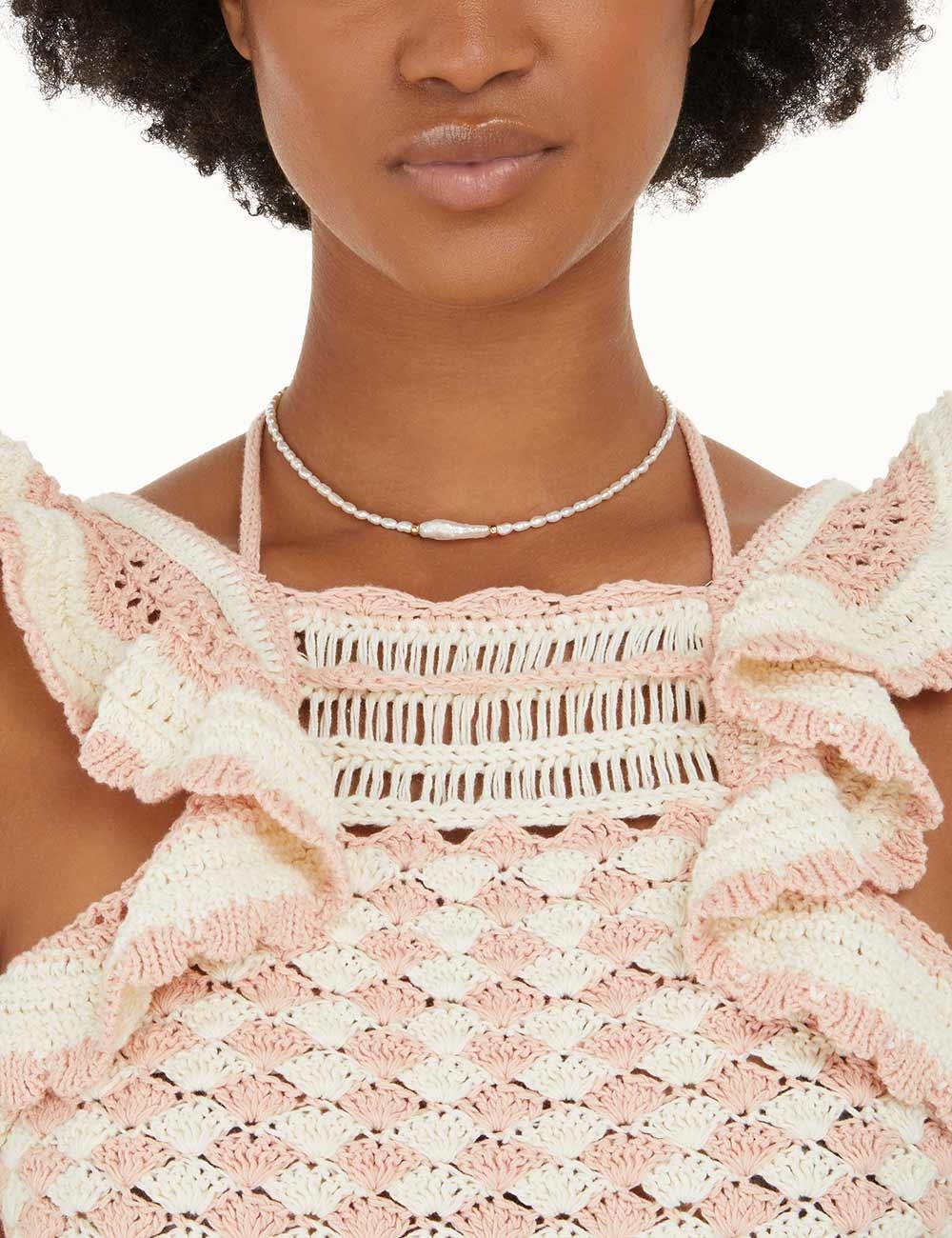 MULTI PEARL NECKLACE - 2