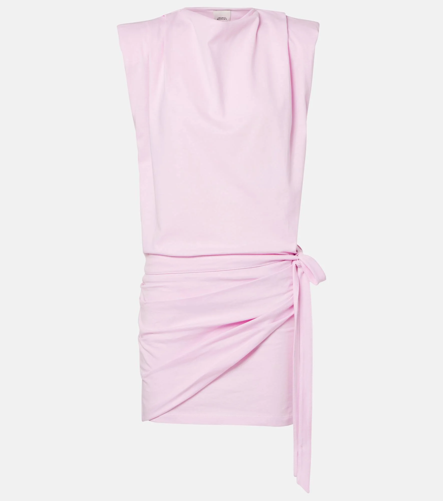 Marielle cotton jersey minidress - 1