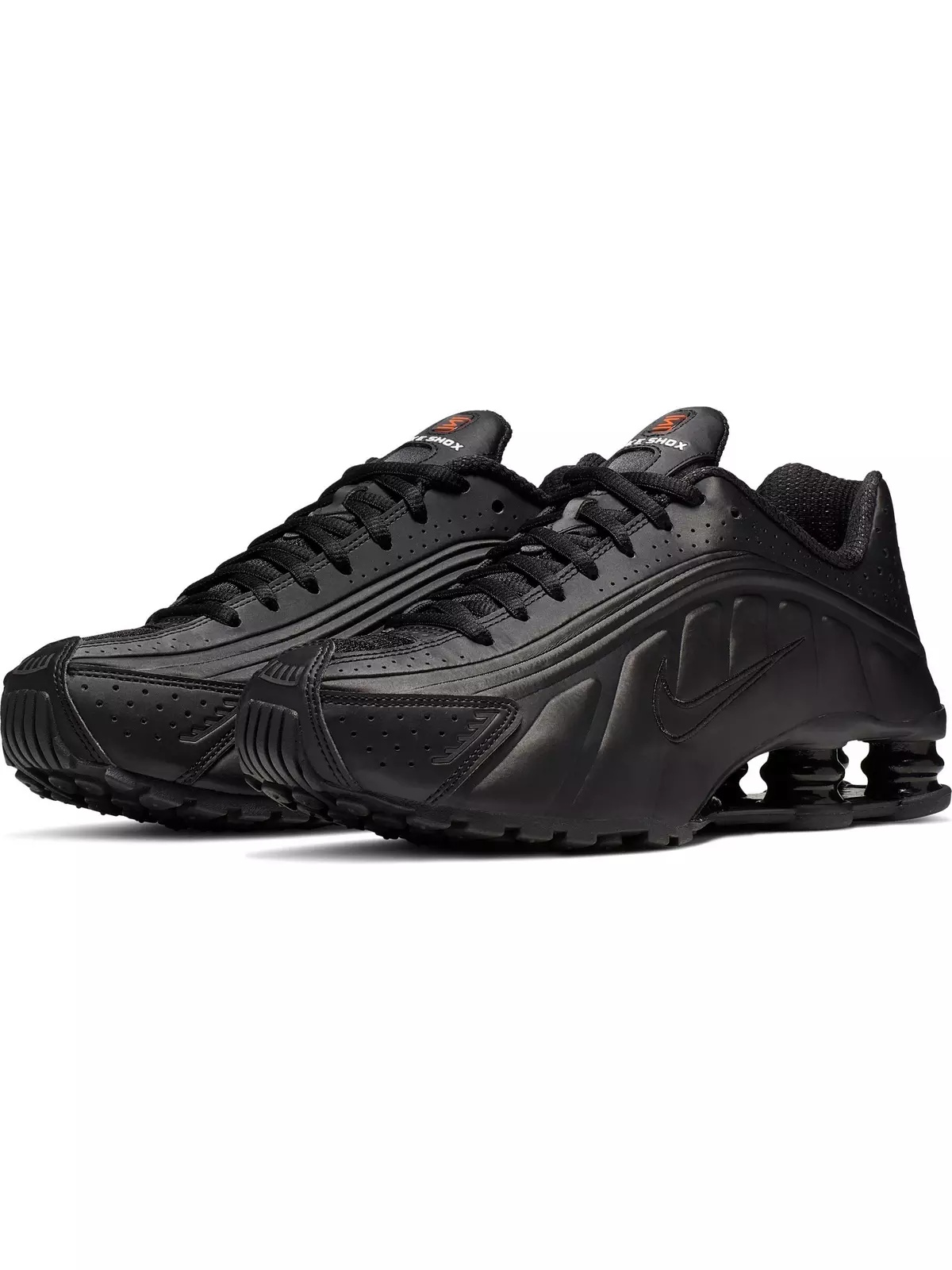 Shox R4 "Black/Max Orange" Women's Shoe - 3