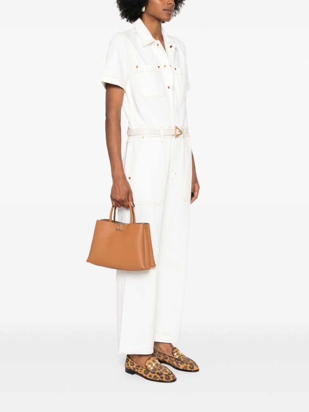 small T Timeless leather tote bag - 2