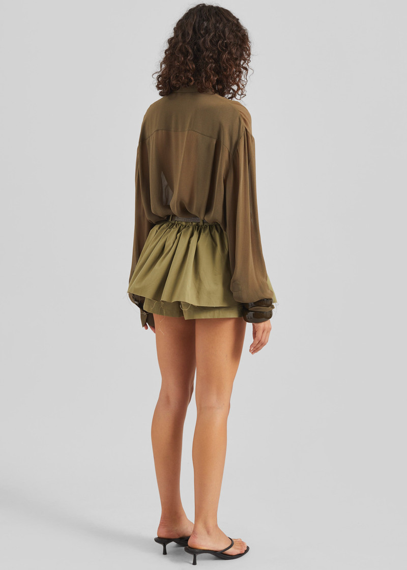 Raheny Mini Skort - Olive 9
