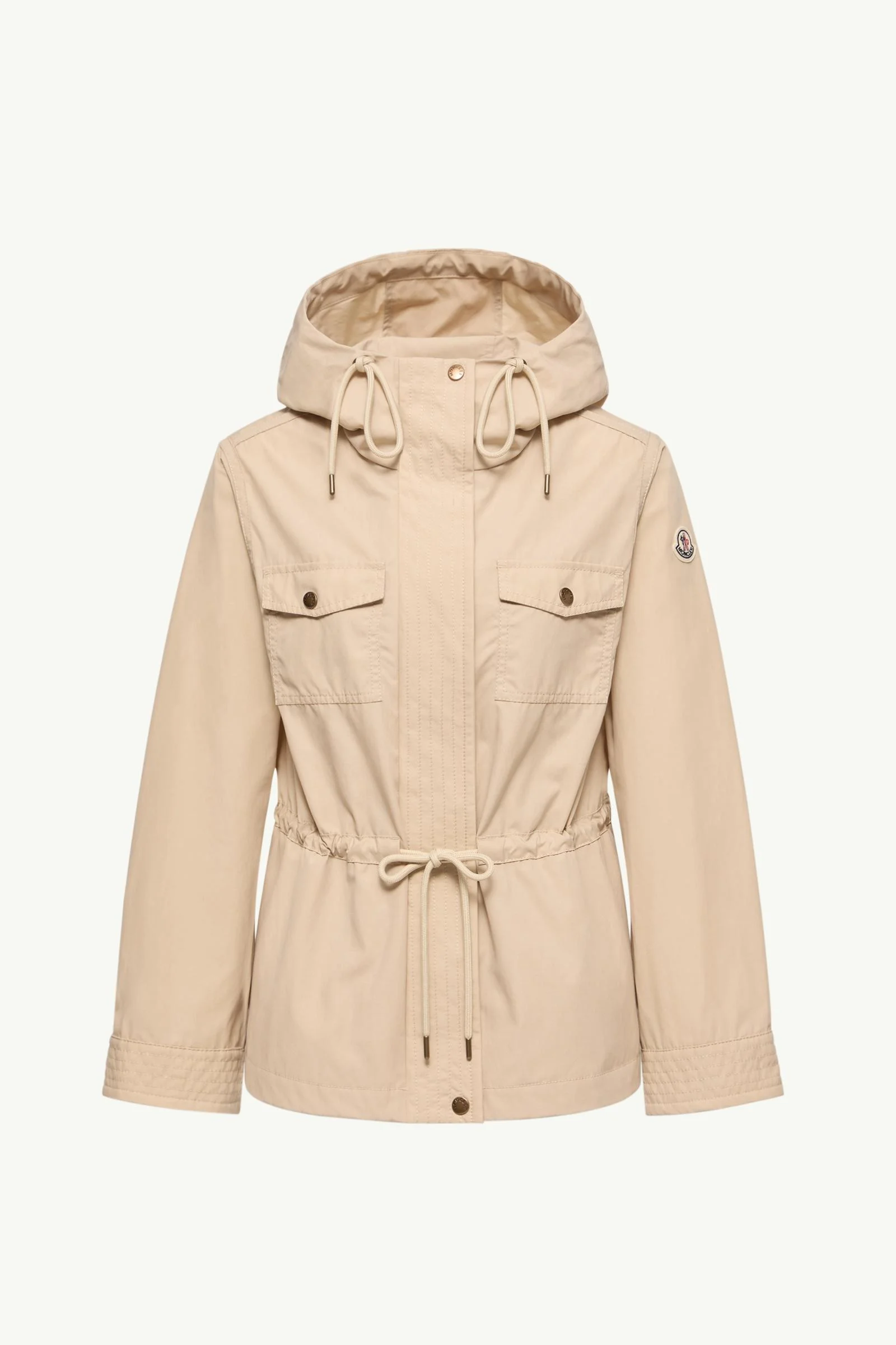 Serin Hooded Cotton Blend Parka - 1