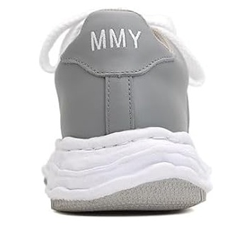 Maison MIHARA YASUHIRO Wayne OG Sole Leather Low 'Grey White' A08FW706-GRYWHT - 5