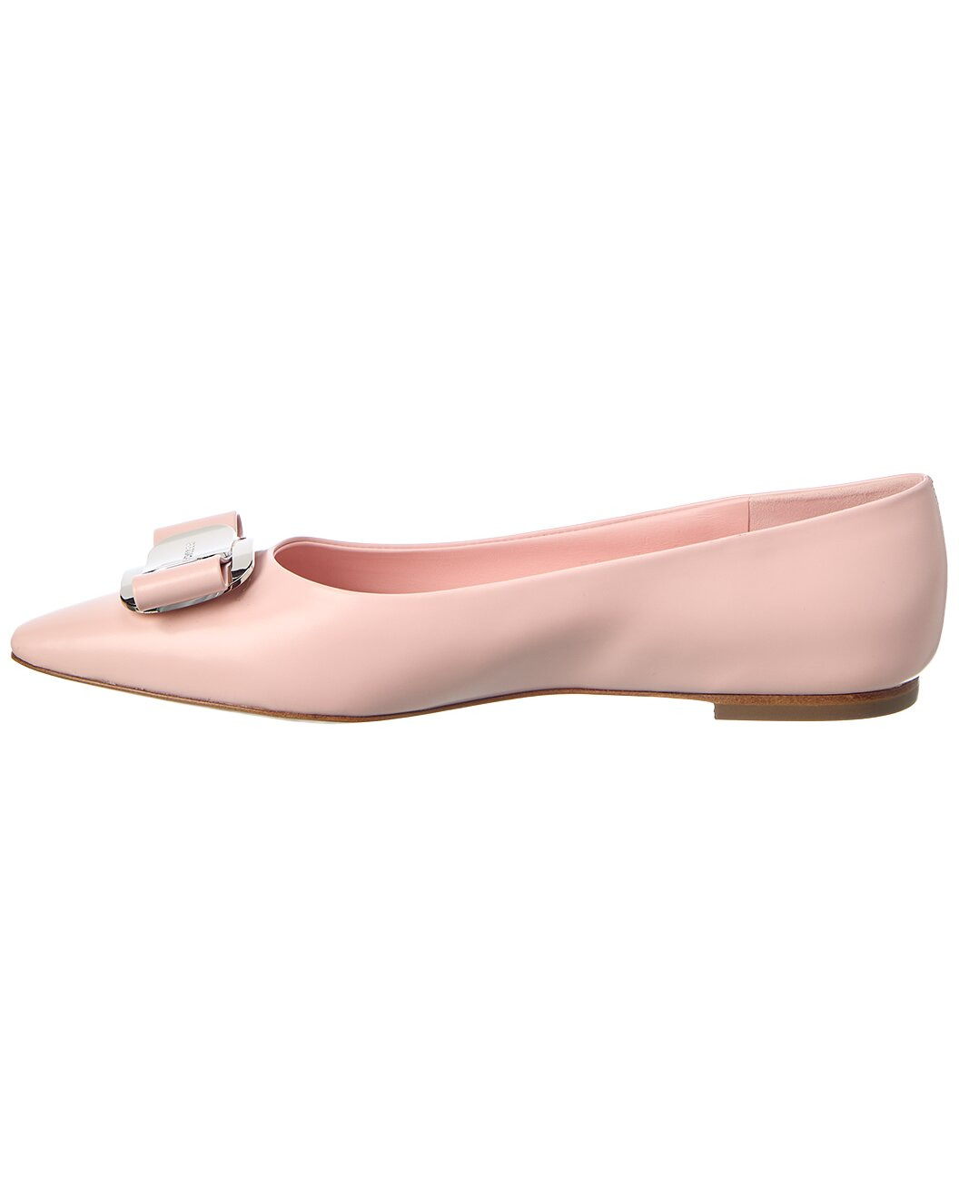 Ferragamo New Vara Leather Ballet Flat - 2
