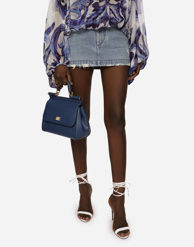 Medium Sicily bag in Dauphine calfskin - 2