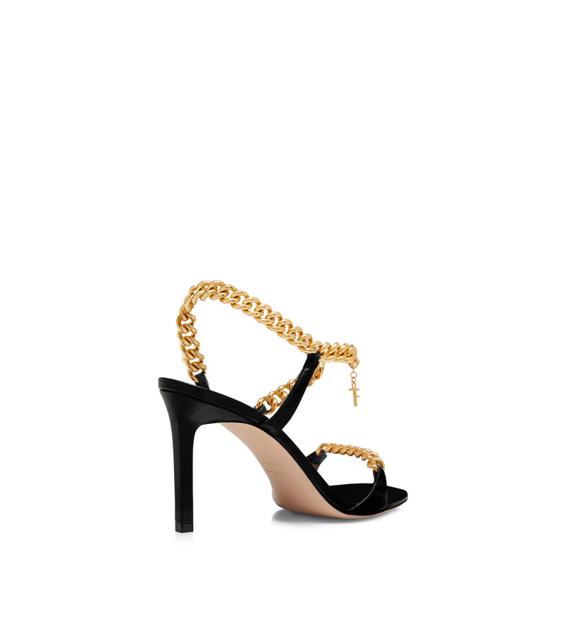 SHINY LEATHER ZENITH SANDAL 3